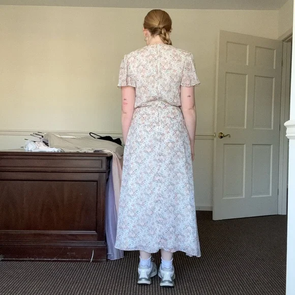 Scott McClintock floral Flutter Sleeve Maxi Dress - Picture 5 of 7